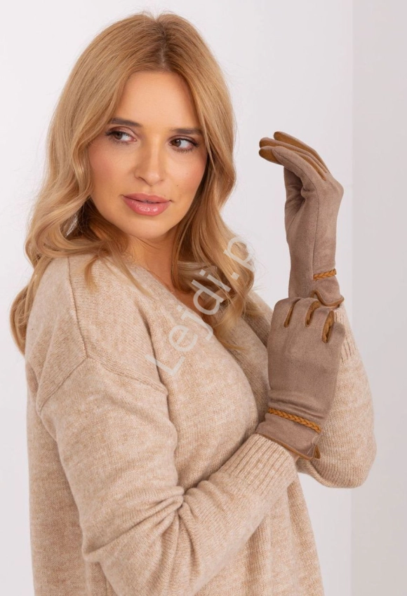 modne rękawiczki damskie